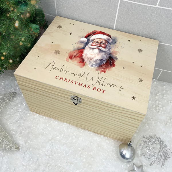 Personalised Traditional Santa Christmas Eve Box