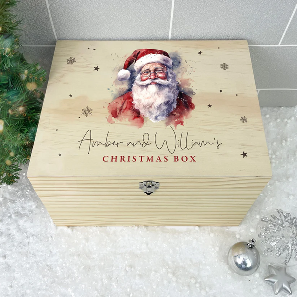 Personalised Traditional Santa Christmas Eve Box