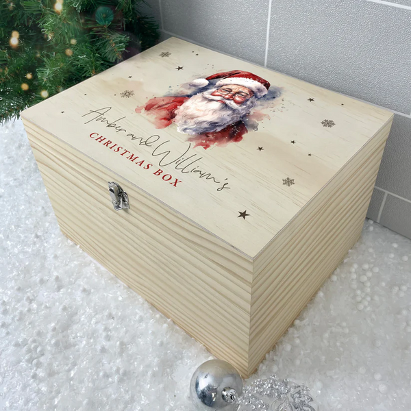 Personalised Traditional Santa Christmas Eve Box