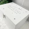 Personalised White Wooden Couples Christmas Eve Box