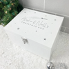Personalised White Wooden Couples Christmas Eve Box