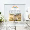 Personalised Pet Until We Meet Again Photo Upload Crystal Token
