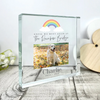 Personalised Pet Until We Meet Again Photo Upload Crystal Token