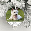 Personalised Paw Prints On Our Hearts Photo Upload Hanging Decoration