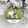 Personalised Pet Memorial Photo Upload Hanging Decoration