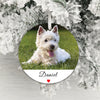 Personalised Pet Memorial Photo Upload Hanging Decoration