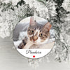 Personalised Pet Memorial Photo Upload Hanging Decoration