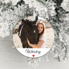 Personalised Pet Memorial Photo Upload Hanging Decoration