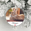 Personalised Pet Memorial Photo Upload Hanging Decoration