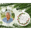 Personalised Memorial Acrylic Photo Upload Hanging Decoration