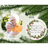 Personalised Memorial Acrylic Photo Upload Hanging Decoration