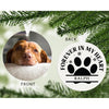 Personalised Forever In my Heart Photo Upload Pet Hanging Decoration