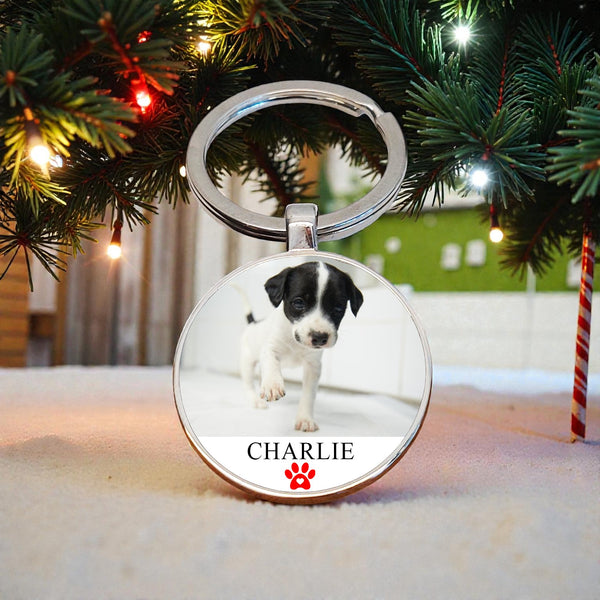 Personalised Pet Photo Upload Key Ring
