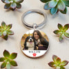 Personalised Pet Photo Upload Key Ring