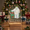 Personalised The Snowman Christmas Wishes LED sign