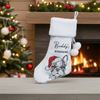 Personalised Dog Breed Christmas Stocking