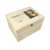 Personalised Wooden Sketch Pet Photo Upload Memorial Keepsake Box