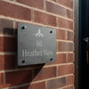 Personalised Ornate Slate House Sign
