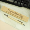 Personalised Any Message Wooden Pen & Box