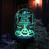 Personalised Halloween Pumpkin Patch Halloween Solar Light