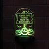 Personalised Halloween Pumpkin Patch Halloween Solar Light