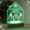 Personalised Gingerbread House Christmas Wooden Based LED Light