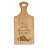 Personalised Pumpkin Paddle Autumn Halloween Chopping Board