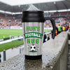 Personalised Football Thermal Travel Mug