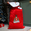 Personalised Red Nutcracker Sack for Christmas