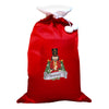 Personalised Red Nutcracker Sack for Christmas