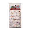 Personalised Felt Nutcracker Advent Calendar In Silver Grey