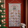Personalised Felt Pet Advent Calendar In Silver Grey