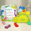 Personalised Dinosaur Book & Stacking Toy
