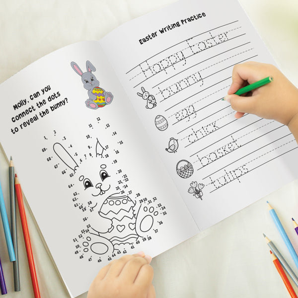 Personalised Easter Activity & Colouring Book