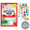 Personalised Christmas Activity Book with Stickers