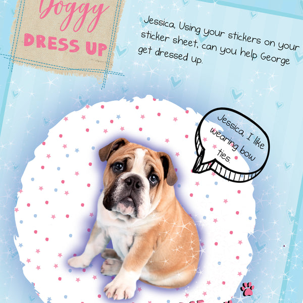 Personalised Rachael Hale Adorable Animals Activity Book With Stickers