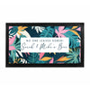 Personalised Tropical Bar Mat