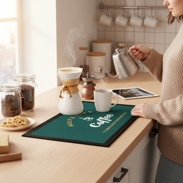 Personalised Drinks Station Mat