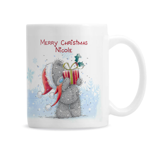 Personalised Me To You Christmas Present Ceramic Mug