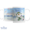 Personalised Traditional The Snowman and the Snowdog Ceramic Mug