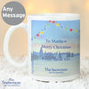 Personalised Traditional The Snowman and the Snowdog Ceramic Mug