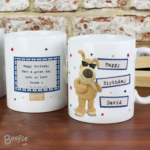 Personalised Boofle Stars Ceramic Mug