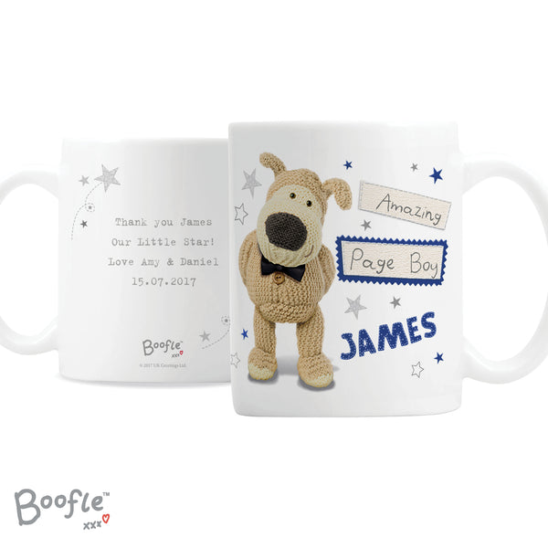 Personalised Boofle Male Wedding Ceramic Mug