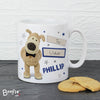 Personalised Boofle Male Wedding Ceramic Mug