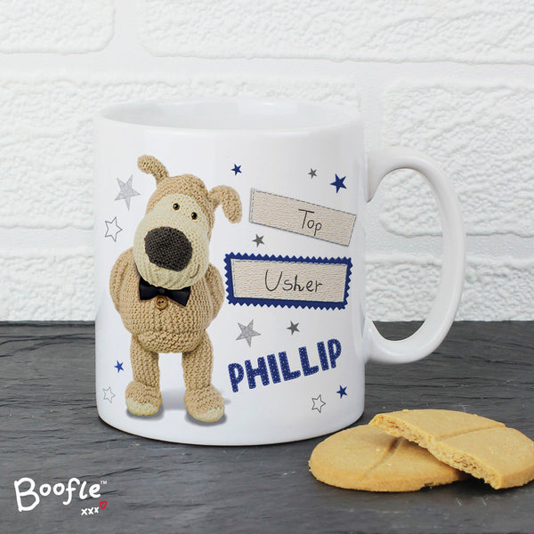 Personalised Boofle Male Wedding Ceramic Mug