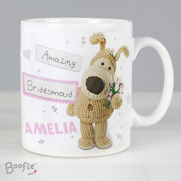 Personalised Boofle Female Wedding Ceramic Mug