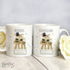 Personalised Boofle Wedding Couple Ceramic Mug Set