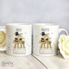Personalised Boofle Wedding Couple Ceramic Mug Set