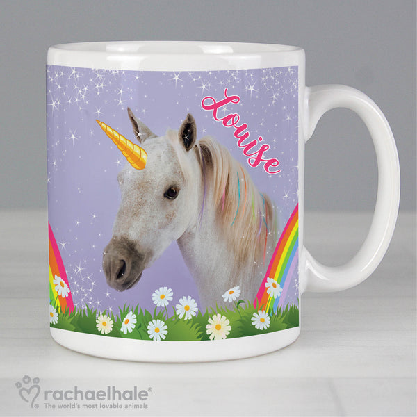 Personalised Rachael Hale Unicorn Ceramic Mug