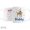 Personalised Boofle Most Amazing Daddy Ceramic Mug